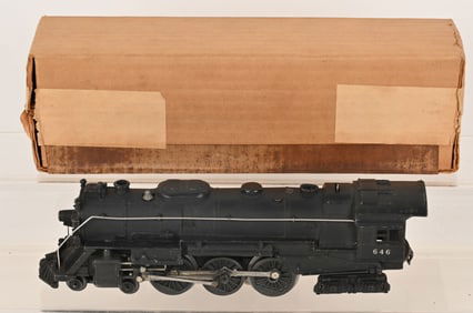 LIONEL 646 HUDSON STEAM LOCOMOTIVE w/ BOX