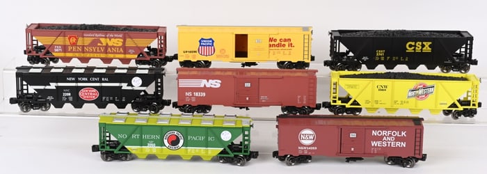 8- MENARDS O GAUGE ROLLING STOCK