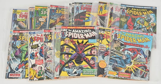 32-THE AMAZING SPIDERMAN COMIC BOOKS