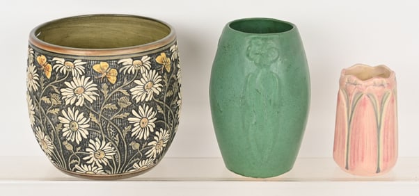 WELLER DAISIES & BUTTERFLIES JARDINIERE & MORE