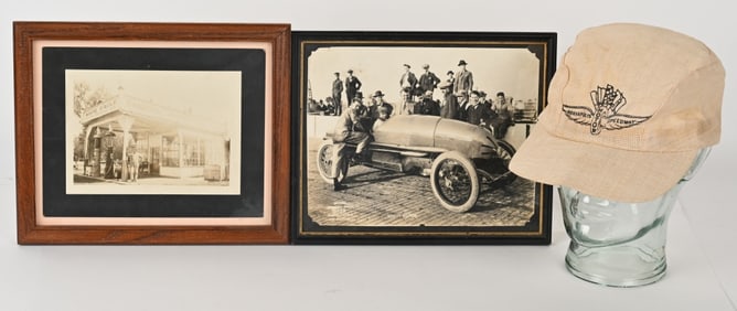 EARLY TOMMY MILTON RACE CAR PHOTO & MORE