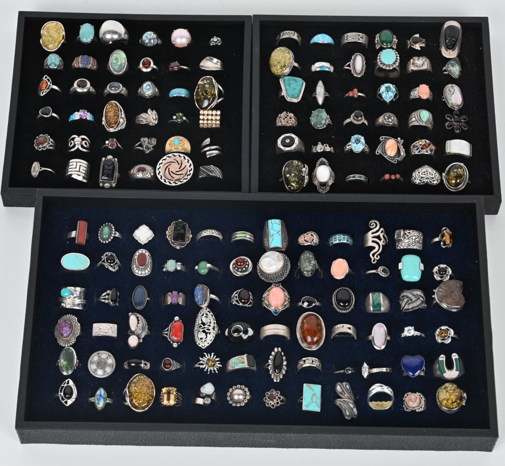 144-STERLING SILVER RINGS (1 of 5)