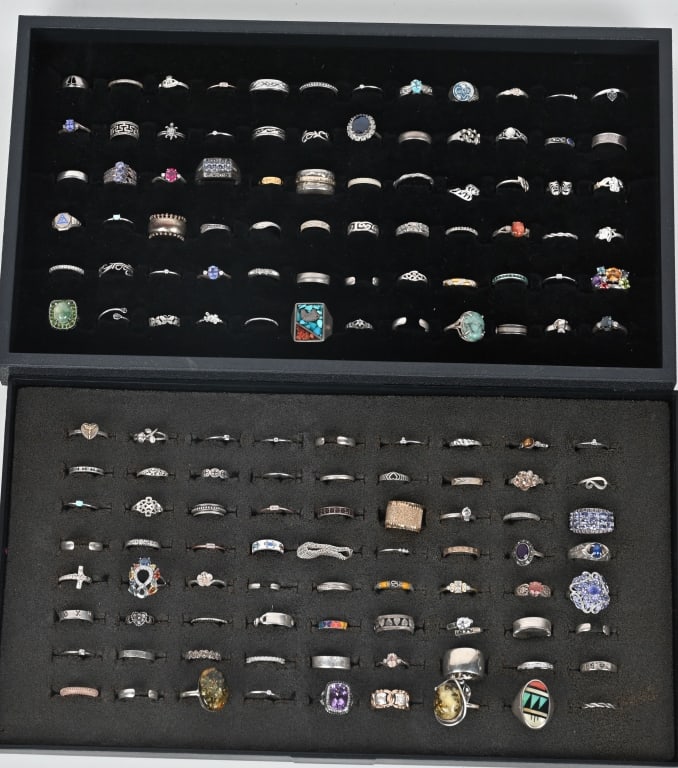 144-STERLING SILVER  RINGS (1 of 5)