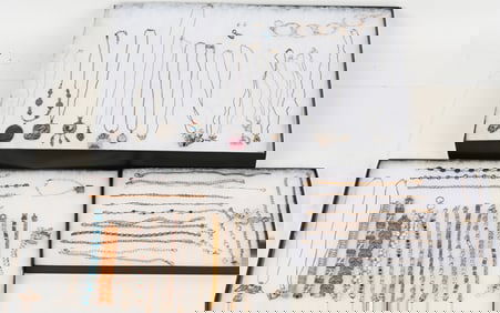 LOT OF STERLING SILVER JEWELRY