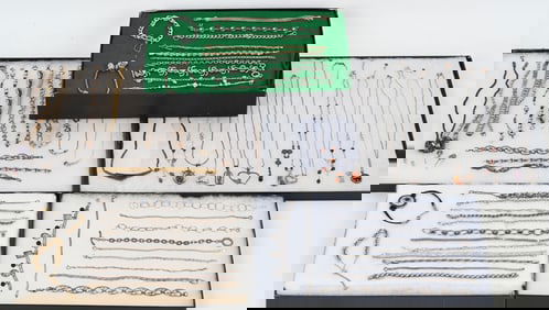 LOT OF STERLING SILVER  JEWELRY