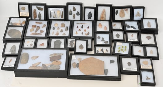 LARGE LOT OF NATIVE AMERICAN RELICS & MORE