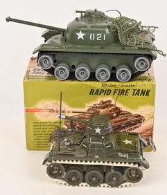 2- MECHANICAL TANKS, GAMA & DAISYMATIC w/ BOX