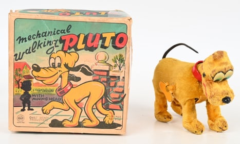 LINEMAR WINDUP WALKING PLUTO w/ BOX