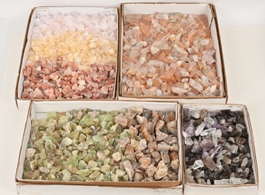 HUGE LOT OF QUARTZ & CRYSTAL SPECIMENS