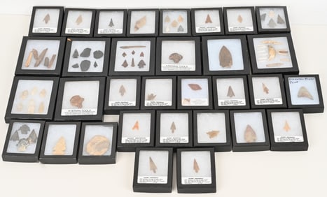 NATIVE AMERICAN & NEOLITHIC PROJECTILE POINTS