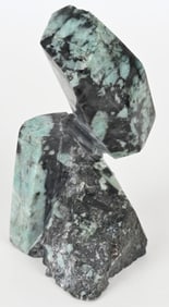 POLISHED EMERALD IN MATRIX CARVING, 650 GRAMS