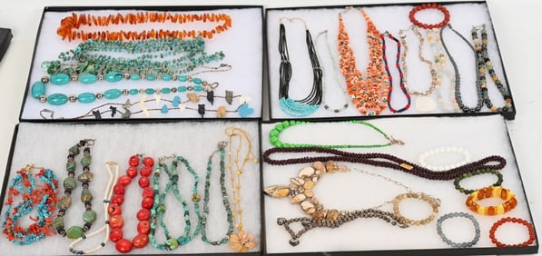 LARGE LOT OF COSTUME JEWERLY