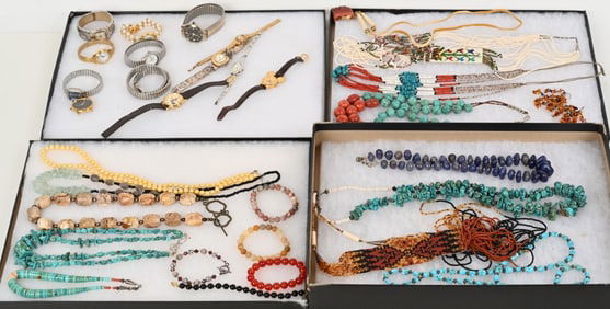 LARGE LOT OF COSTUME JEWERLY