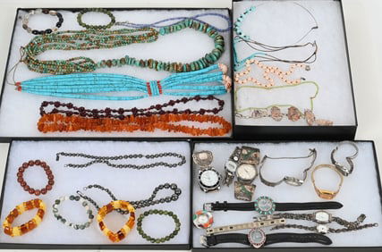LARGE LOT OF COSTUME JEWERLY