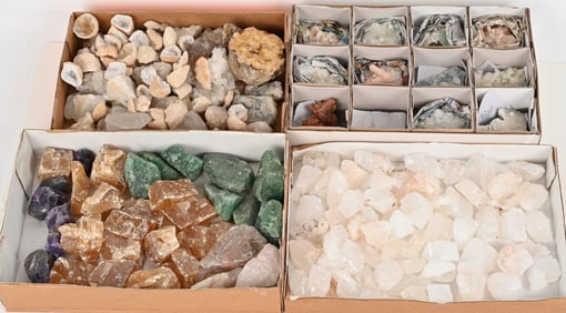 LARGE LOT OF QUARTZ & CRYSTAL