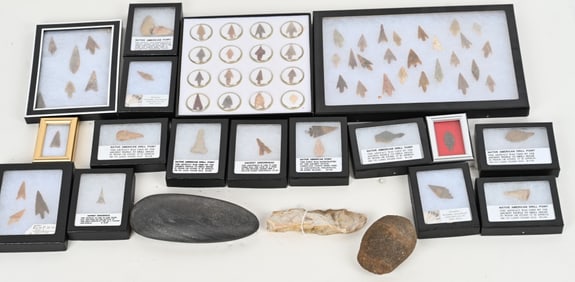 NATIVE AMERICAN & NEOLITHIC RELIC LOT