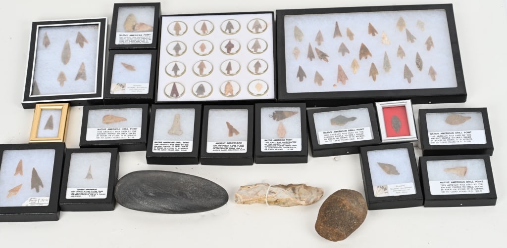 NATIVE AMERICAN & NEOLITHIC RELIC LOT (1 of 8)