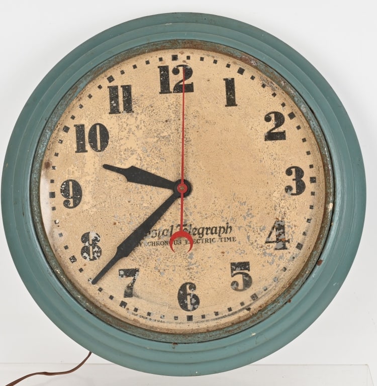 POSTAL TELEGRAPH CLOCK (1 of 2)
