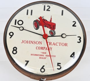 INTERNATIONAL HARVESTER TRACTOR CLOCK