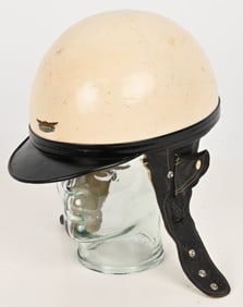 VINTAGE DANISH MOTORCYCLE HELMET