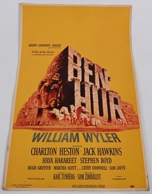 BEN HUR WINDOW CARD