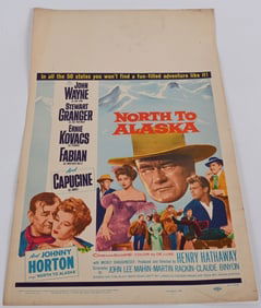 NORTH TO ALASKA WINDOW CARD