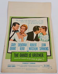 THE GRASS IS GREENER WINDOW CARD