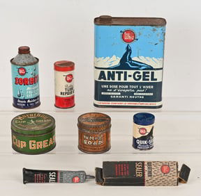 LOT OF WHIZ AUTOMOTIVE PRODUCTS CANS