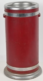 ART DECO POOL HALL FLOOR ASHTRAY