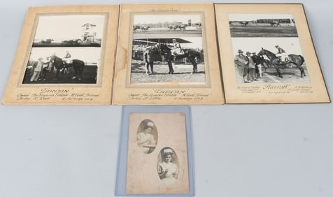 VINTAGE RACE HORSE PHOTOS & MORE