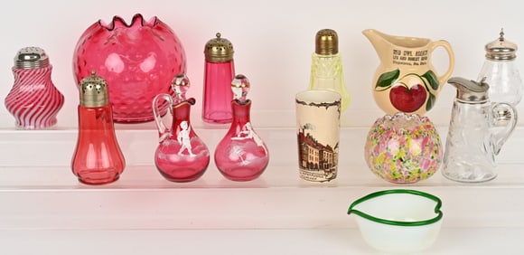 VINTAGE & ANTIQUE GLASSWARE, CRANBERRY & MORE