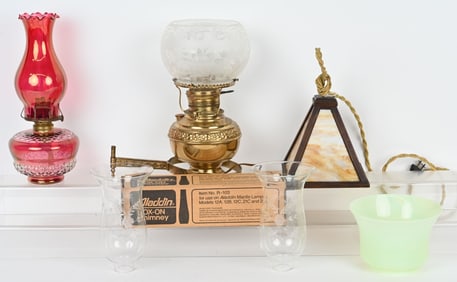 ANTIQUE LAMPS & PARTS