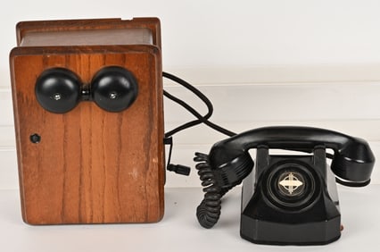 AUTOMATIC ELECTRIC CO. MONOPHONE & RINGER BOX
