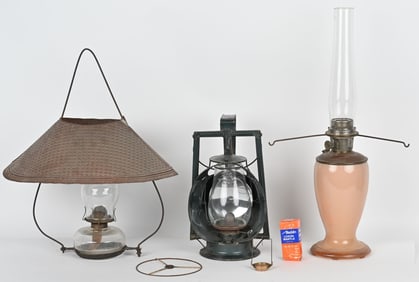 DIETZ INSPECTOR LANTERN, HANGING LAMP & MORE