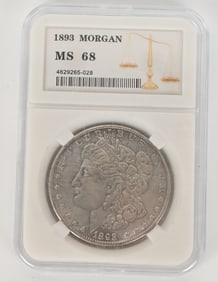 1893 - CC MORGAN SILVER DOLLAR COPY