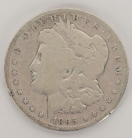 1895-S MORGAN SILVER DOLLAR