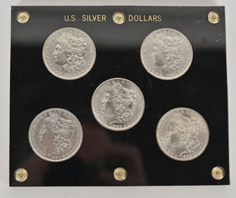 5- MORGAN SILVER DOLLARS