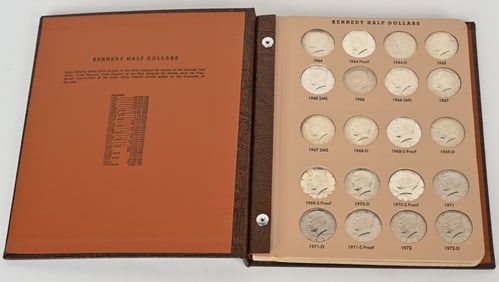 41- KENNEDY HALF DOLLARS, COMPLETE SET 1964-1979-S