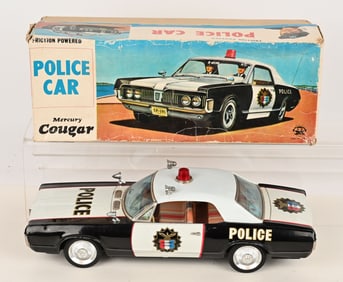 15" MERCURY COUGAR POLICE CAR w/ BOX