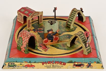 MARX TIN WINDUP PINCHED
