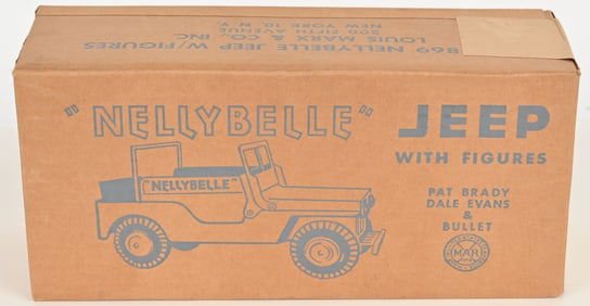 MARX ROY ROGERS NELLYBELLE JEEP MIB
