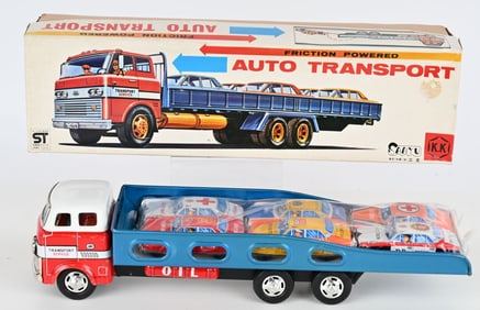 JAPAN TIN FRICTION AUTO TRANSPORT w/ BOX