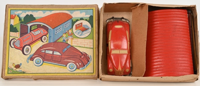 US ZONE GERMANY CAR & GARGE KIT w/ BOX