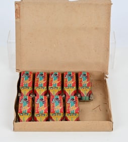 9- JAPAN TIN CARNIVAL BUSES w/ BOX