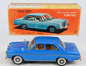 JAPAN BATTERY OP MERCEDES BENZ 250SE w/ BOX