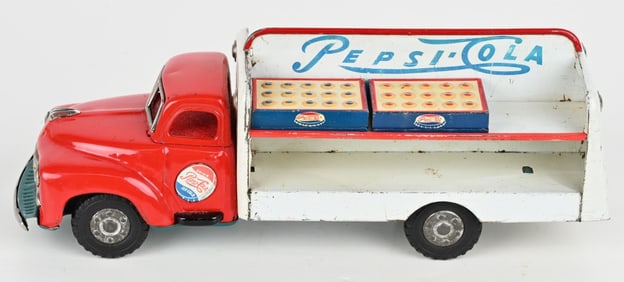 JAPAN TIN FRICTION PEPSI COLA TRUCK