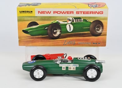 LINCOLN BATTERY OP LOTUS INDY CAR w/ BOX