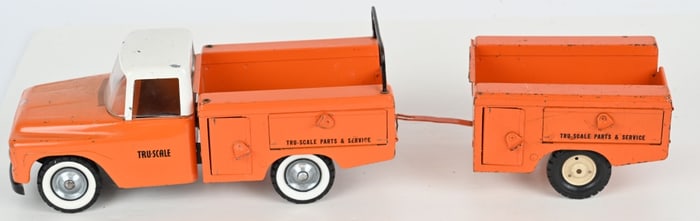 TRU SCALE UTILTY TRUCK & TRAILER