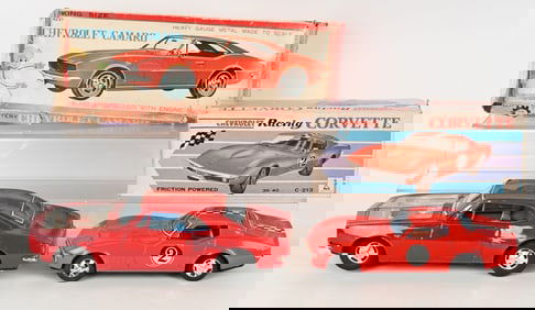 JAPAN BATTERY OP CHEVY CAMERO & CORVETTE w/ BOX