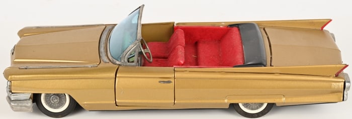 17" BANDAI 1960s CADILLAC CONVERTIBLE